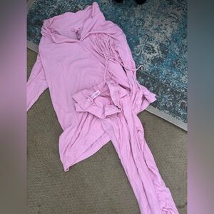 Pink skims pajama set